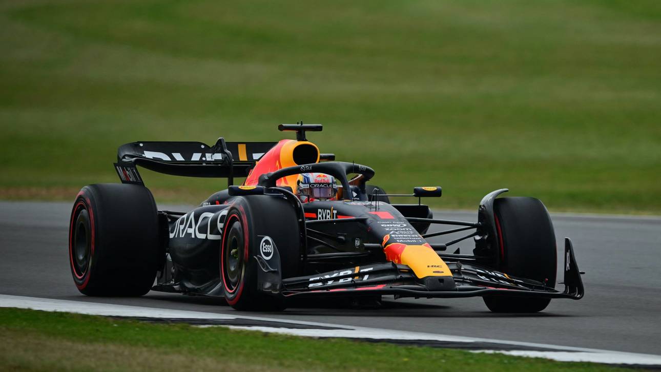 Verstappen in Silverstone auf der Pole Position