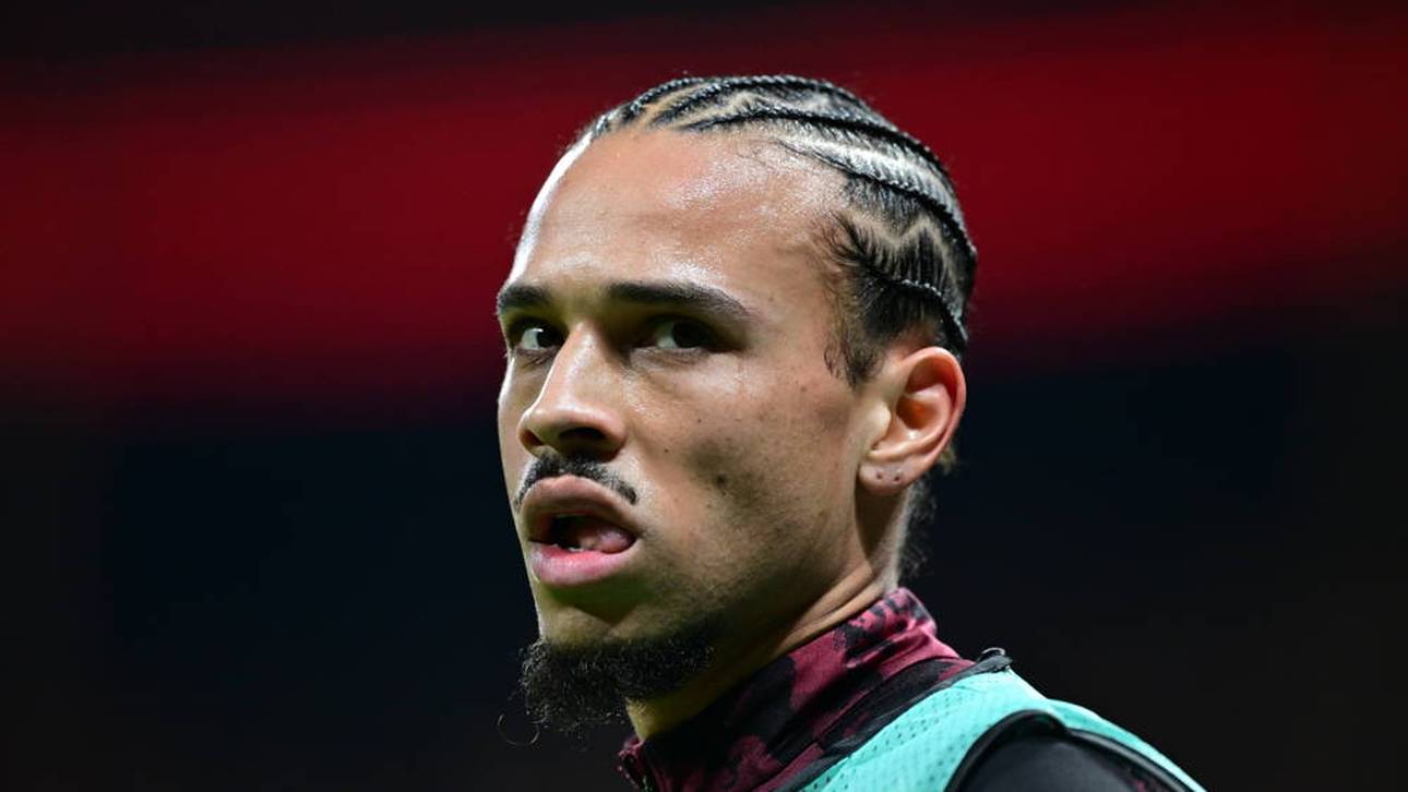 Leroy Sané konnte mit den Ansagen von Oliver Kahn offenbar nicht viel anfangen