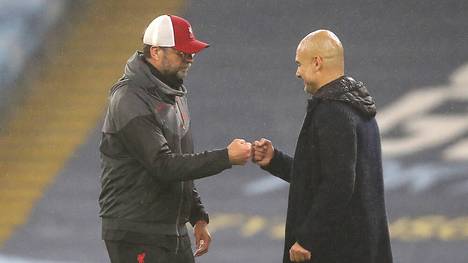 Jürgen Klopp und Pep Guardiola sind sich vor dem direkten Duell zwischen Liverpool und Manchester City einig und haben eine Rechnung für die Meisterschaft aufgestellt.