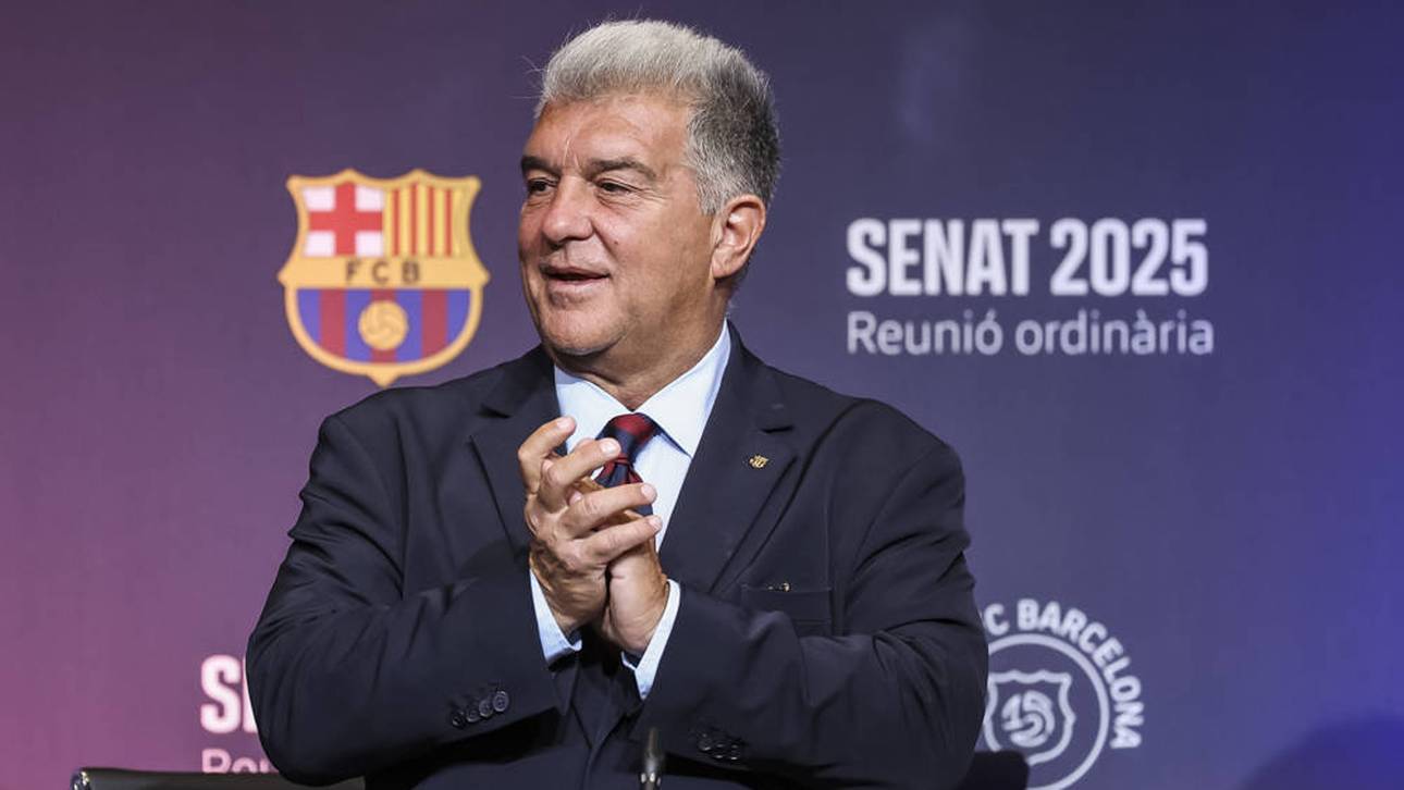 Joan Laporta spricht über die kommenden Transfers des FC Barcelona