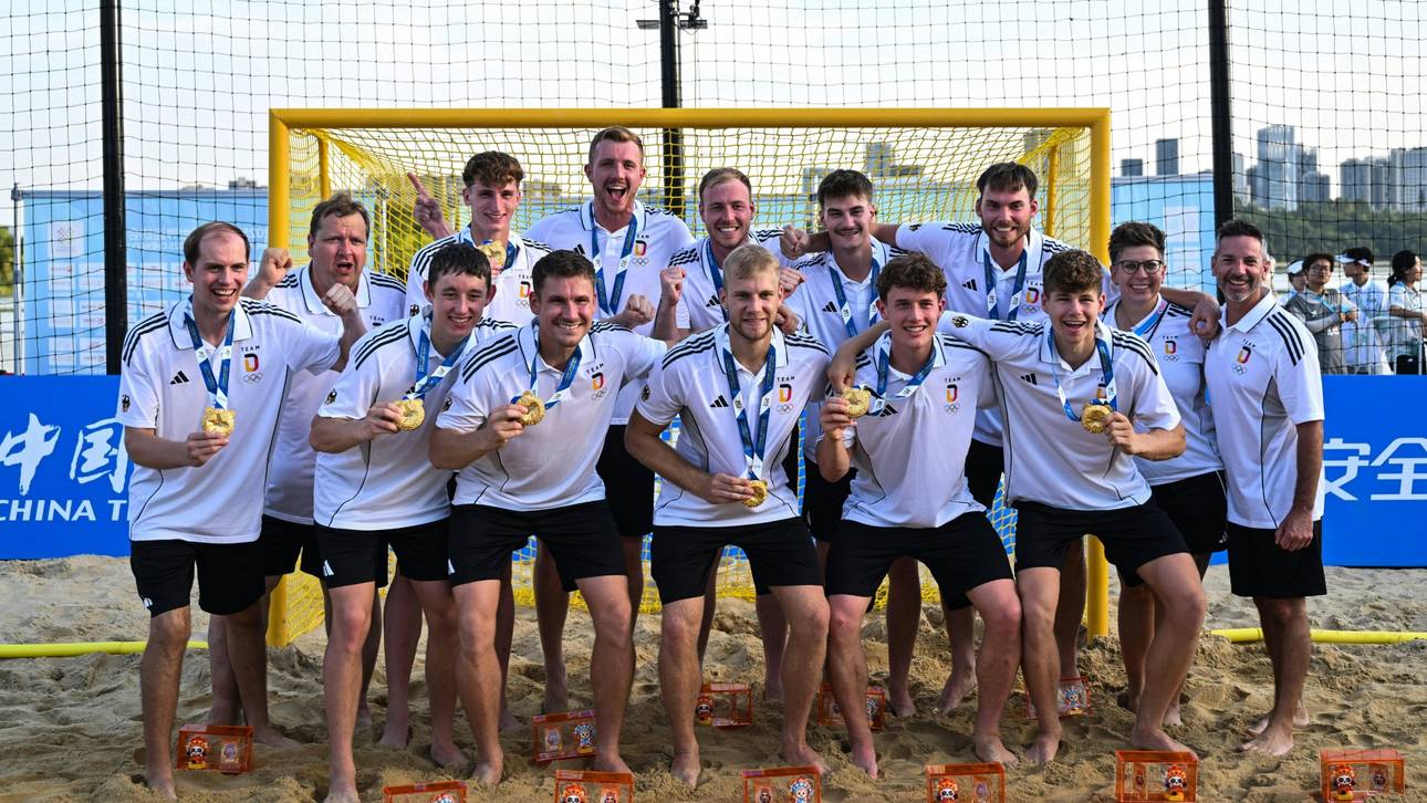 Beachhandballer sind Weltmeister