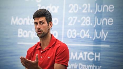 Novak Djokovic spricht über die Maßnahmen für die US Open
