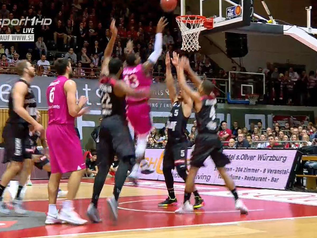 BBL, zehnter Spieltag Telekom Baskets Bonn schlagen Würzburg