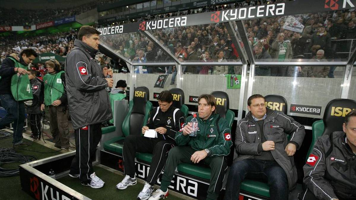 Das erste Spiel von Max Eberl als Sportdirektor bei Borussia Mönchengladbach