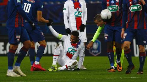 PSG-Superstar Neymar verletzte sich in Caen