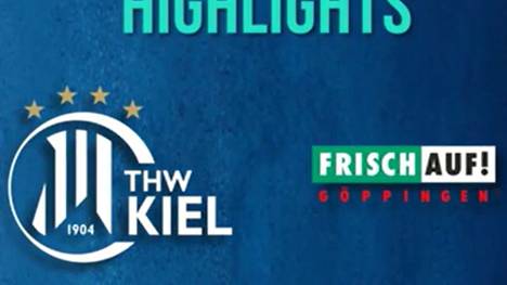 Die Highlights der Partie THW Kiel gegen FRISCH AUF! Göppingen aus der Handball-Bundesliga im Video.