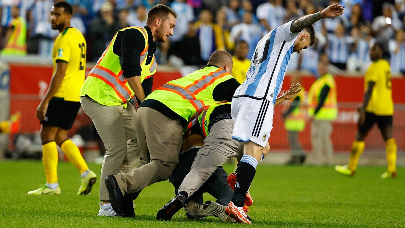 Messi-Fan von Security umgecheckt