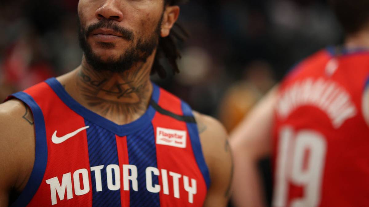 PLATZ 26 - DETROIT PISTONS (1,45 Milliarden): Finstere Miene bei Derrick Rose. Der frühere MVP spielt zwar eine starke Saison, mit den Playoffs wird es aber trotzdem nichts. Und das Team aus der Autostadt ist auch eine der Franchises mit dem geringsten Wert