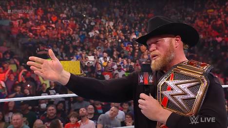 Bei Monday Night RAW deutet WWE ein Duell zwischen dem neuen Champion Brock Lesnar und einem Mystery-Gegner an - ist es der bald zurückkehrende Cody Rhodes?