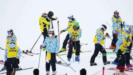 Der Super-G der Frauen bei der Ski-WM konnte nicht ausgetragen werden