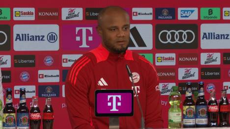 Bayern Trainer Vincent Kompany spricht über die besonderen Fähigkeiten des Stürmers und erklärt, was ihn in seinen Augen so außergewöhnlich macht. 