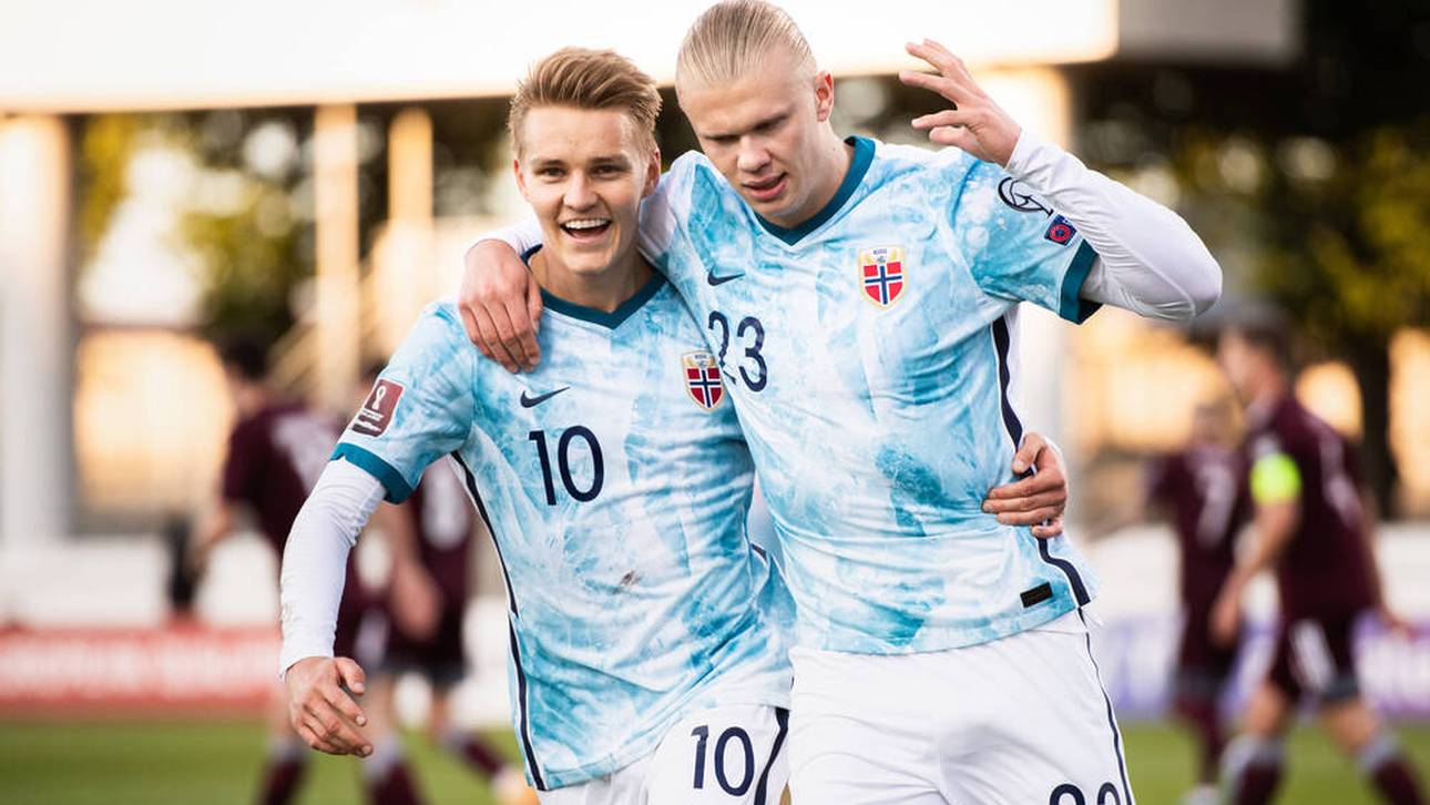 Haaland leitet Norwegen-Sieg ein