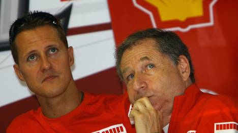 Jean Todt (r.) ist ein enger Freund von Michael Schumacher