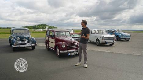 Für Rennfahrer Tim Schrick geht es heute hoch hinaus! Wartet doch ein Feuerwerk an Fahrzeugen der Oldtimerspendenaktion auf ihn. Wer die Wahl hat die Qual: Welcher Klassiker wird Tims Favorit?