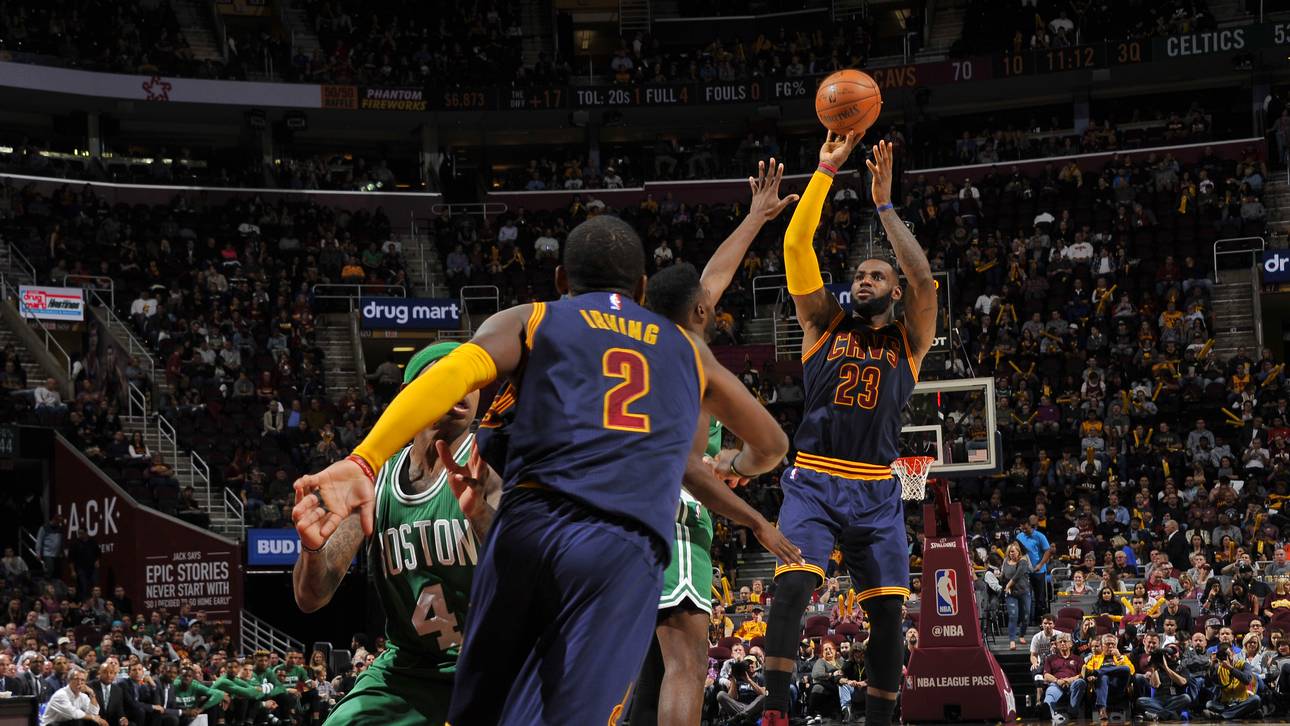 Cavs weiter ungeschlagen dank James