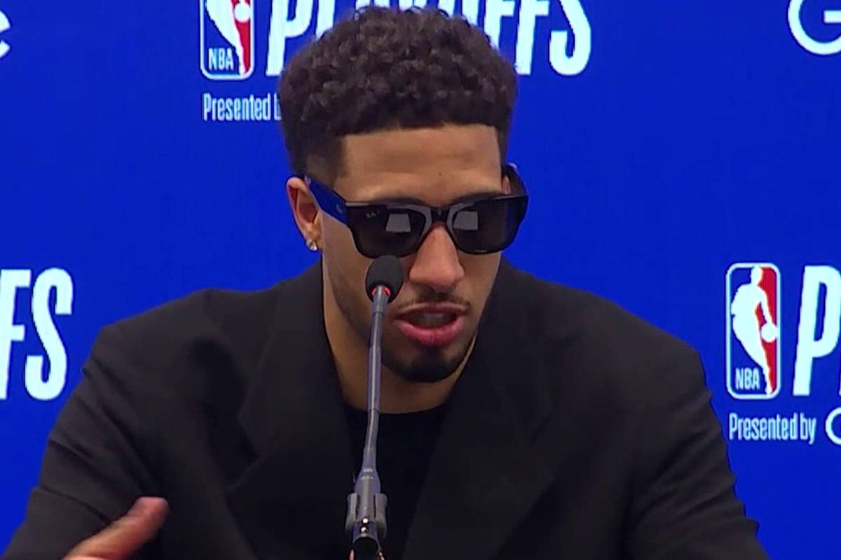 Tyrese Haliburtons Vater geriet nach dem knappen Sieg gegen die Milwaukee Bucks mit Giannis Antetokounmpo aneinander. Haliburton selbst sieht seinen Vater im Unrecht.