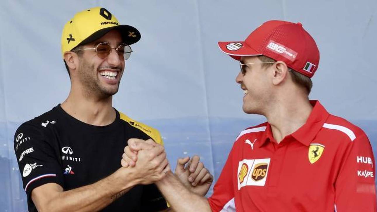 Ricciardo: So erschrak mich Vettel
