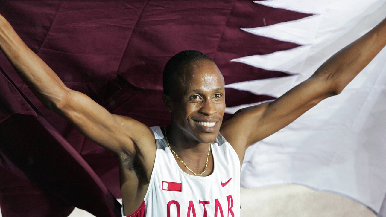 Gold medalist Saif Saaeed Shaheen of Qat