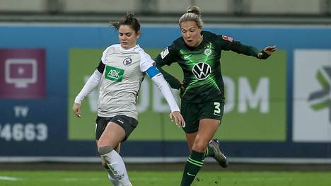 Sarah Zadrazil (l.) wechselt in der Bundesliga von Potsdam zu Bayern