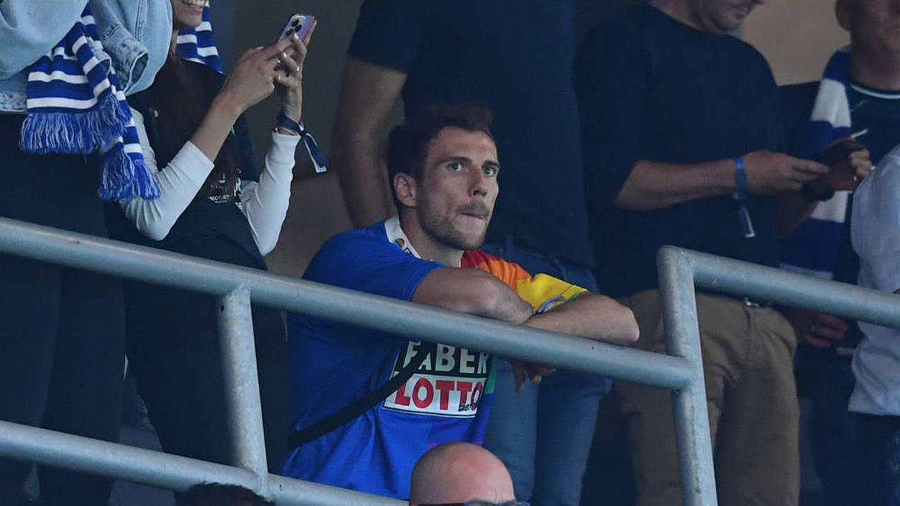 Leon Goretzka beim Relegationsspiel des VfL Bochum gegen Fortuna Düsseldorf