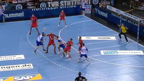 Nach schwierigem Start und 2-Tore-Rückstand zur Pause hat der TVB Stuttgart vor allem durch einen überragend aufspielenden Kai Häfner einen Überraschungssieg gegen MT Melsungen gefeiert.