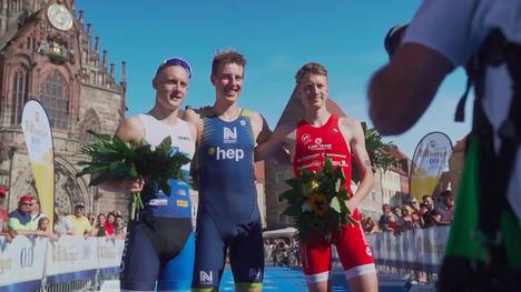 Ein Bundesliga-Rennen im Doppelpack: In Nürnberg müssen die Triathleten erst im Einzel-Prolog und dann in der Verfolgung ran - zwei deutsche Hoffnungsträger meistern die kurzen Distanzen am schnellsten. Die Highlights der vierten Station.