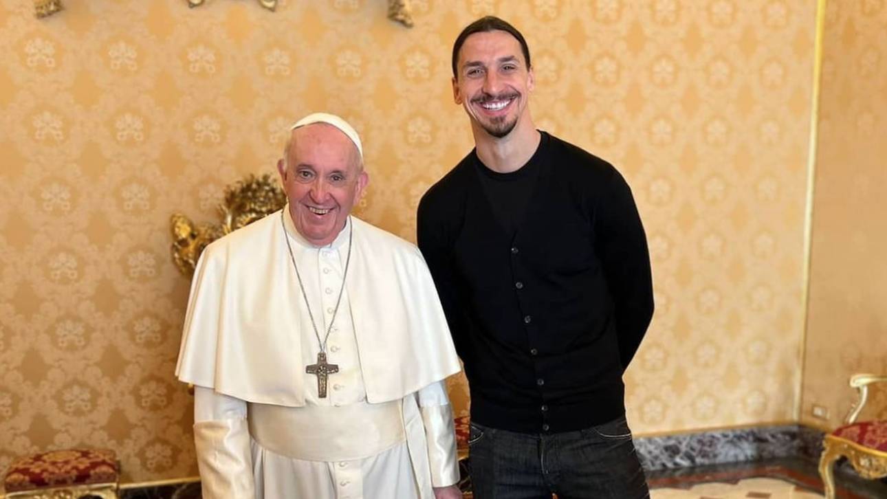 Papst Franziskus trifft Gott