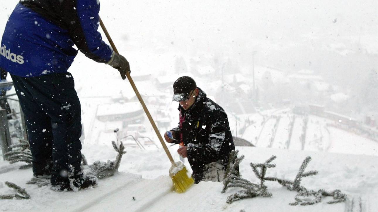 Tournee-Finale droht Schneechaos