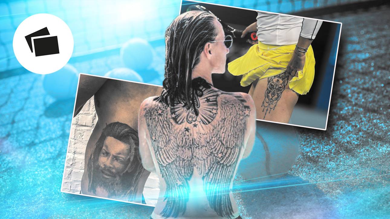 Die Tattoos der Tennis-Stars