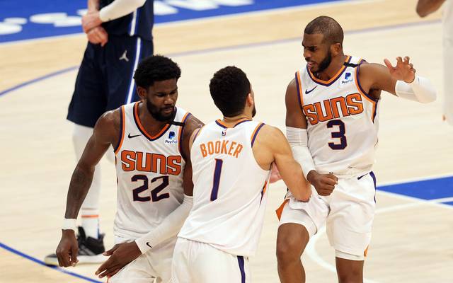 Phoenix Suns Um Chris Paul Devin Booker Und Deandre Ayton Mischen Nba Auf