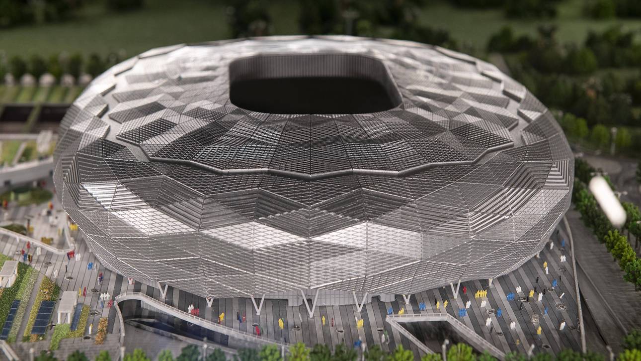 WM-Stadion virtuell eröffnet