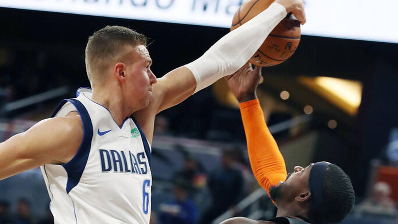 Porzingis blockt Mavericks zum Sieg
