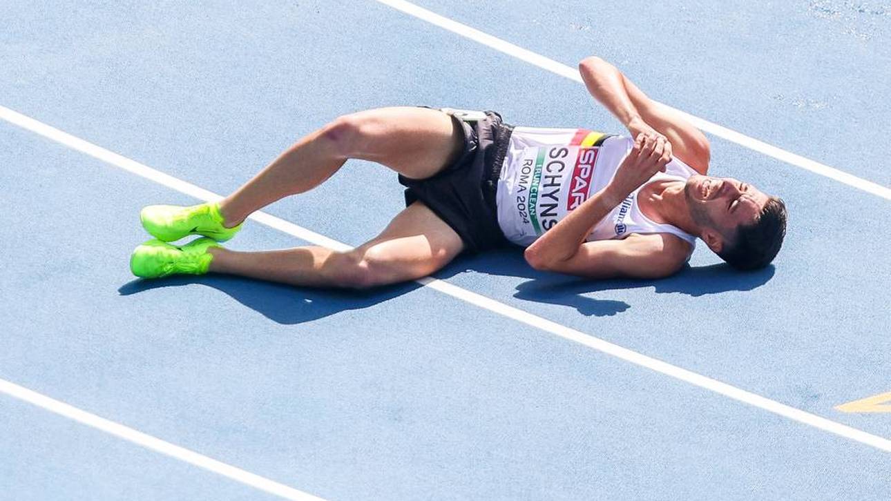 Kurioses Sturz-Drama bei der EM