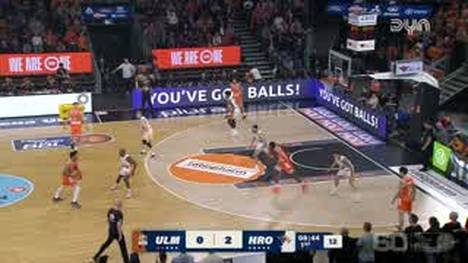Spiel Highlights zu ratiopharm ulm - ROSTOCK SEAWOLVES