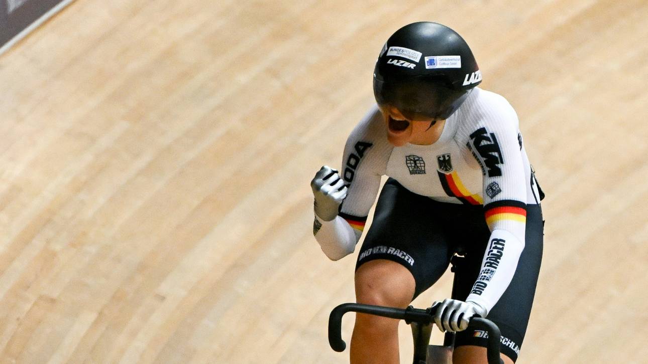 Bahnrad-Trio überzeugt im Sprint