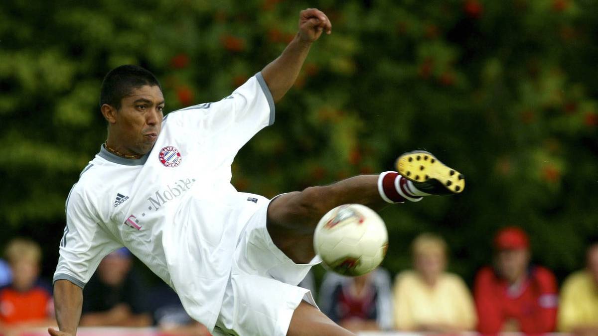 PLATZ 3: Der ehemalige Bayern-Stürmer Giovane Elber hat in der Liste der erfolgreichsten ausländischen Torjäger mit 133 Treffern Platz drei inne