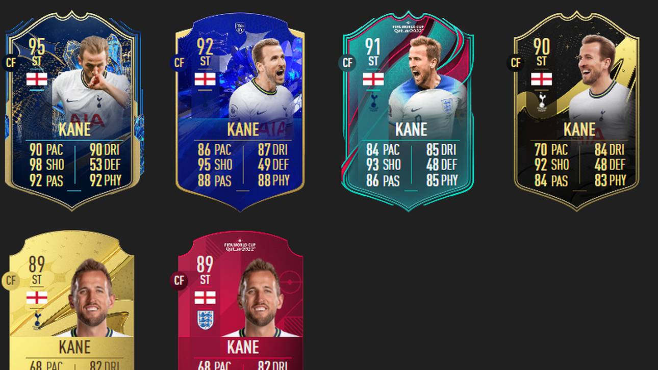 Die Evolution von Harry Kane in FIFA 23