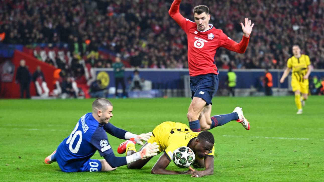 Serhou Guirassy fällt, es gibt Elfmeter