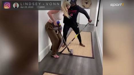 Nachdem sich Lindyes Vonn zuletzt ohne Hose im Homeoffice zeigte, hat die ehemalige Skifahrerin nun den nächsten ungewöhnlichen Einfall.