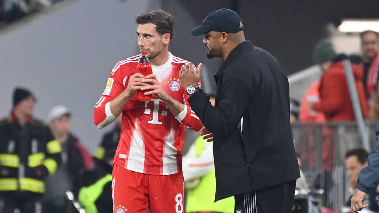 Leon Goretzka (l.) an der Seite von Vincent Kompany