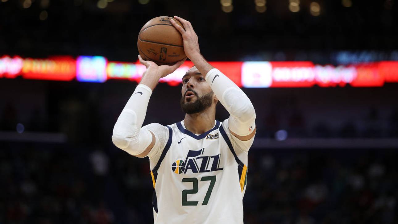 Rudy Gobert wurde positiv auf das Coronavirus getestet