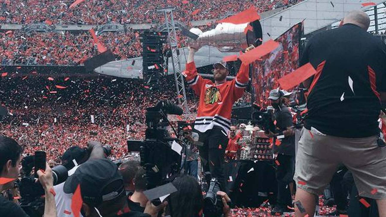 Mega-Empfang für Meister Chicago