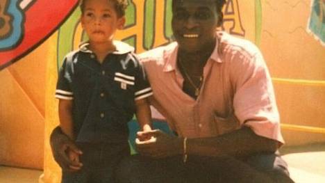 So süß sah Jerome Boateng als kleiner Junge aus.