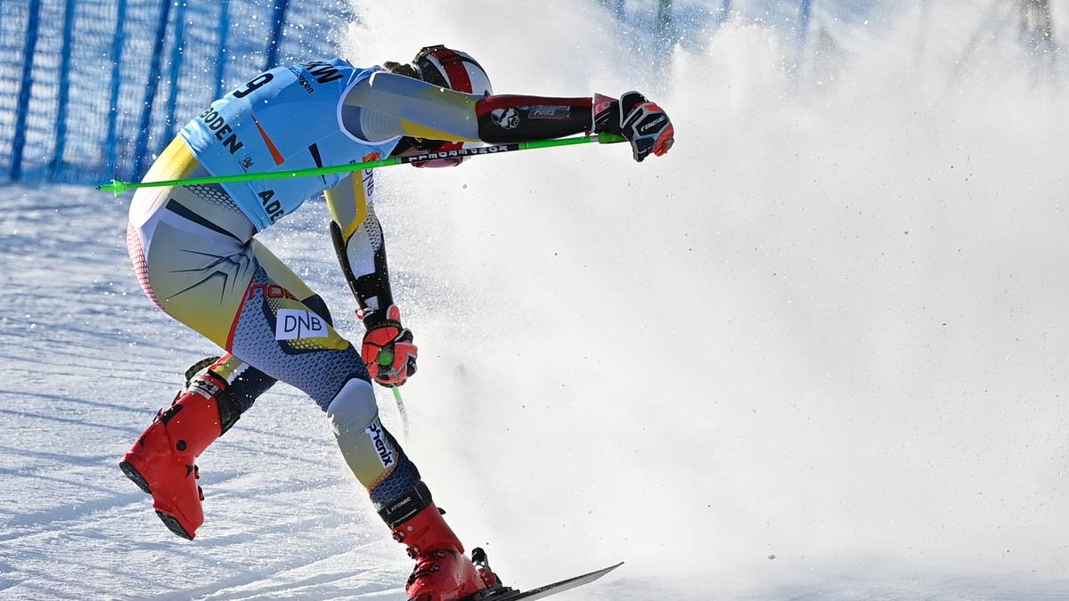 Lucas Braathen Sturzt Beim Riesenslalom In Adelboden Schwer