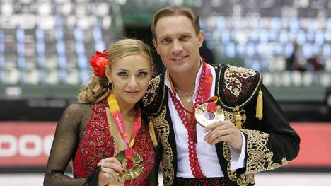 Tatiana Navka und Roman Kostomarov gewann 2006 Olympia-Gold