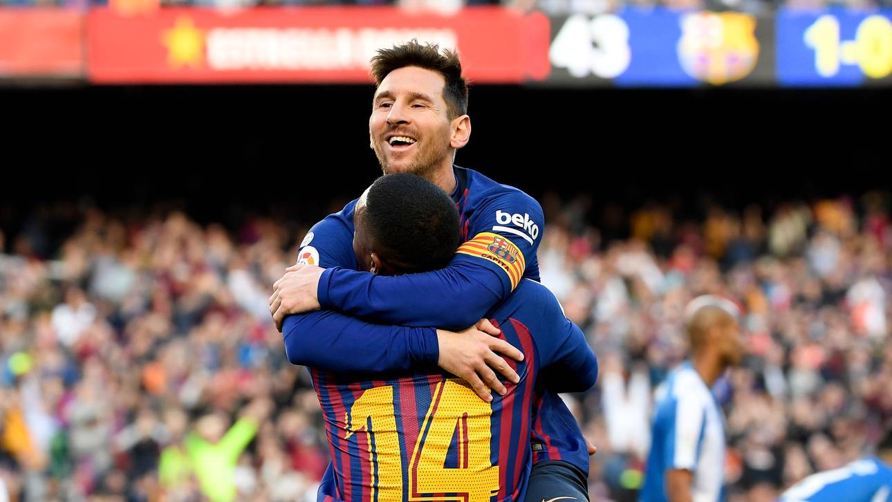 Messi führt Barca zum Derby-Sieg