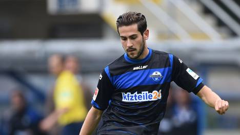 Mario Vrancic im Einsatz bei SC Paderborn 07 v 1. FSV Mainz 05 - Bundesliga