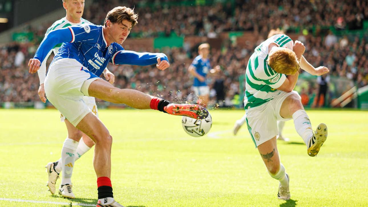 Ryan Naderi (l.) in Aktion für die Glasgow Rangers