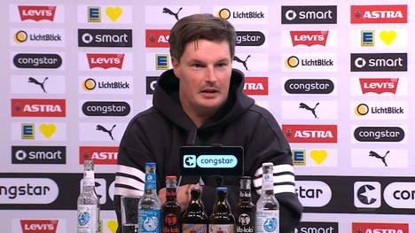 Im torlosen Hamburger Stadtderby sorgte ein Banner von St.-Pauli-Anhängern gegen den gesperrten Mario Vuskovic für Aufregung. Dessen Bruder, HSV-Verteidiger Luka Vuskovic, zeigte sich entsprechend verärgert. Nach der Partie äußerte sich HSV-Trainer Merlin Polzin zu der Situation.