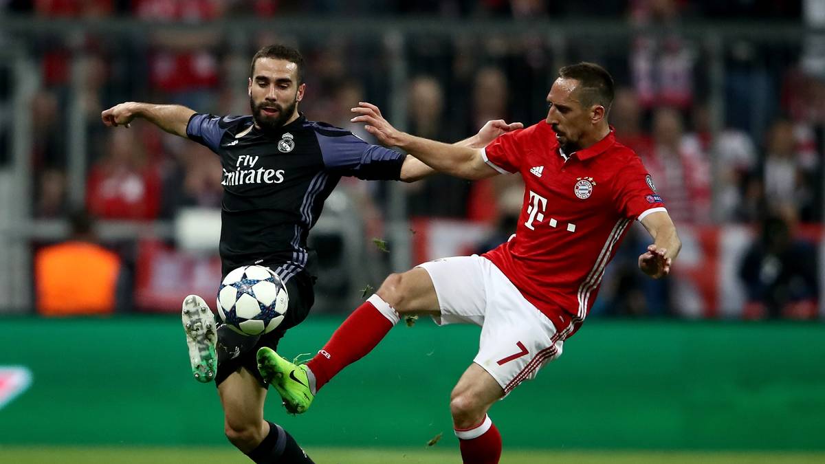 FRANCK RIBERY: Zurückhaltende Vorstellung des ballverliebten Franzosen. Hatte den starken Carvajal ständig im Nacken und tat sich so sehr schwer, sein Spiel aufzuziehen. SPORT1-Note: 4.